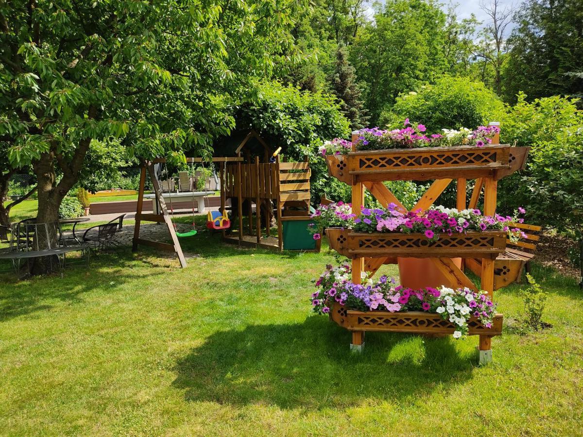 Großzügige Ferienwohnung am Waldesrand im Seenland Lauta Exterior foto